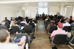 Secretaria Estadual de Educação do Paraná; Reunião no auditório da SEED sobre o Tribunal de Contas com o diretor José Carlos Rodrigues Pereira . 26-04-18. Foto: Hedeson Alves