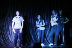Secretaria Estadual de Educação do Paraná; Colégio Estadual Roberto Langer Júnior que tem projetos contra a prática de bullyng como peça de teatro, na foto encenação da peça teatral Bullyng Qual a Graça?. 02-05-18. Foto: Hedeson Alves