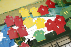 Colégios decidirão se vão dispensar os alunos nos turnos dos jogos da Seleção Brasileira ou organizarão sessões para que os alunos assistam aos jogos na escola. Foto: Hedeson Alves