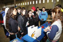 Secretaria Estadual de Educação do Paraná; Feira de profissões no CEEP Newton Freire. 13-06-18. Foto: Hedeson Alves