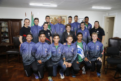Secretaria Estadual de Educação do Paraná; Visita no gabinete da secretária Lucia Cortez. 10-10-18. Foto: Hedeson Alves