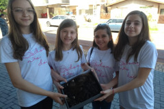 Doações serão destinadas à confecção de perucas para pessoas que estão em tratamento. O projeto “Doar não dói” é realizado na escola por seis alunos com coordenação dos professores, equipe pedagógica e direção do colégio. 