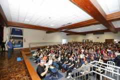 Secretaria Estadual de Educação do Paraná; II Simpósio de Neurociencias Aplicada e Educação Especial no auditório da FAculdade Bagozzi. 23-10-18. Foto: Hedeson Alves
