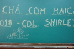 Alunos participam de palestras sobre Haicai 