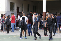 Secretaria Estadual de Educação do Paraná; Volta as aulas no Colégio Estadual Paula Gomes no bairro Santa Quitéria em Curitiba. 19-02-18. Foto: Hedeson Alves