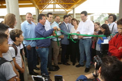 |Governador Carlos Massa Ratinho Júnior inaugura em Guarapuava a nova sede do Colégio Estadual Pedro Carli  -  Guarapuava, 04/04/2019  -  Foto: Jaelson Lucas/ANPr