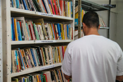 Alfabetização na Penitenciaria Central do Estado. Escola Penitenciária na unidade de progressão.   Curitiba, 28/03/2019 -  Foto: Geraldo Bubniak/ANPr