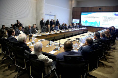 Governador Carlos Massa Ratinho Junior em reunião de secretáriado. Curitiba,24/09/2019 Foto:Jaelson Lucas / AEN