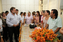 As visitas estão sendo realizadas em todo o Paraná e permitem conhecer a realidade dos estabelecimentos e analisar melhor as demandas existentes. Foto do Colégio Estadual Castelo Branco.