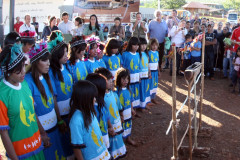 Inauguração do Colégio Indígena Araju Porã