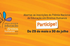 Abertas inscrições para Educação em Direitos Humanos