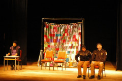 Palestras sobre comportamento de segurança nas escolas foram solicitadas pelas instituições de ensino.