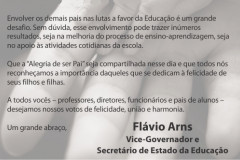 Parabéns a todos os pais no Estado do Paraná