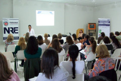 Pedagogos de 16 municípios atendidos pelo Núcleo participaram do curso de formação continuada tendo em foco as atividades práticas do cotidiano escolar.