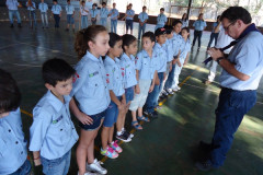 3º grupo de escoteiros é formado em escola estadual