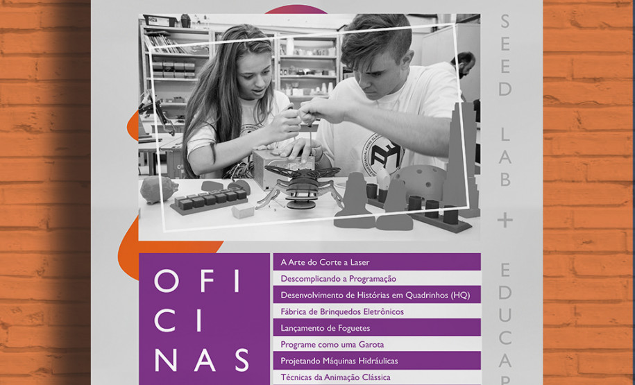 oficinas de férias seed lab