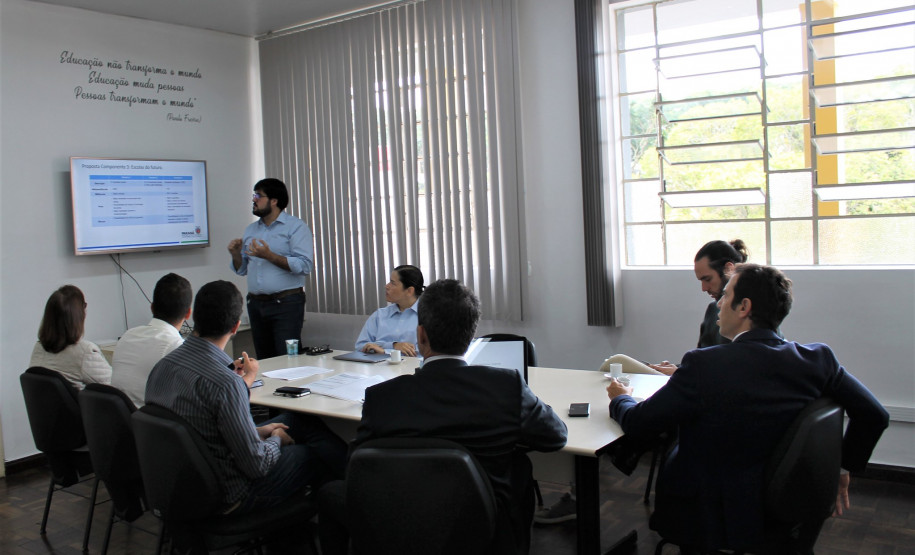 Reunião com representantes do BID