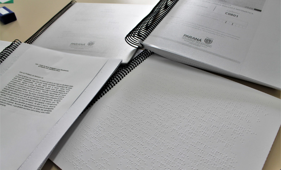 Prova Paraná 1° Edição 2020 - Braile