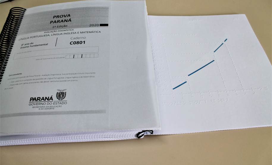 Prova Paraná 1° Edição 2020 - Braile