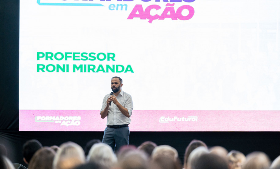Evento do programa Formadores em Ação