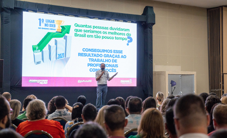 Evento do programa Formadores em Ação