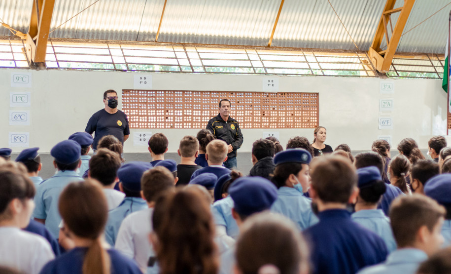 Fotografia de alunos