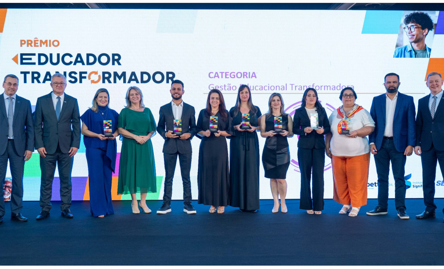 Premiação reconhece projetos ligados à educação empreendedora na rede estadual