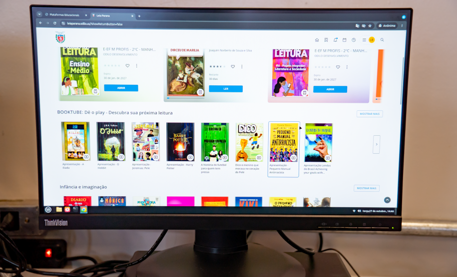 Booktubes: Paraná usa vídeos curtos e tecnologia para incentivar leitura na rede estadual
