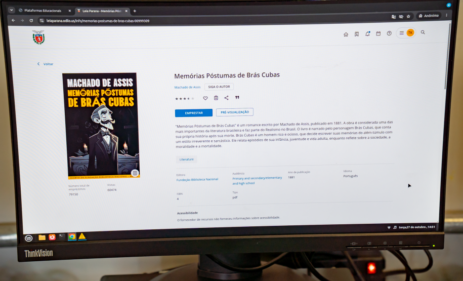 Booktubes: Paraná usa vídeos curtos e tecnologia para incentivar leitura na rede estadual