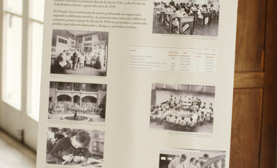 Trabalho tem apoio do Programa de Proteção, Valorização, Preservação e Restauração das Escolas da Rede Pública Estadual, do governo do Paraná.