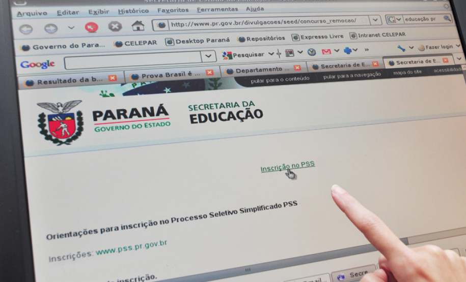 A Secretaria de Estado da Educação abre nesta quarta-feira (21) o período de inscrições para Processo Seletivo Simplificado (PSS) destinado a compor cadastro de reserva.