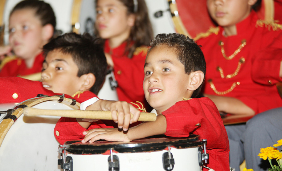 CURITIBA/PR - ENCONTRO DE FANFARRAS E BANDAS DE CURITIBA - LOCAL: GINÁSIO DA PRAÇA OSVALDO CRUZ - 23/11/2012 -