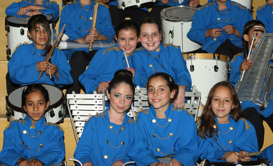 CURITIBA/PR - ENCONTRO DE FANFARRAS E BANDAS DE CURITIBA - LOCAL: GINÁSIO DA PRAÇA OSVALDO CRUZ - 23/11/2012 -