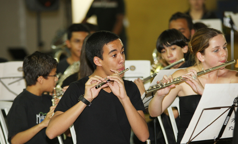 CURITIBA/PR - ENCONTRO DE FANFARRAS E BANDAS DE CURITIBA - LOCAL: GINÁSIO DA PRAÇA OSVALDO CRUZ - 23/11/2012 -