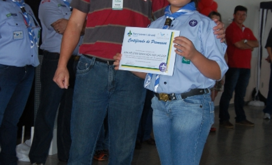 Participam também os alunos das escolas municipais Elias Abraão e Frida Rickli Neizerth.