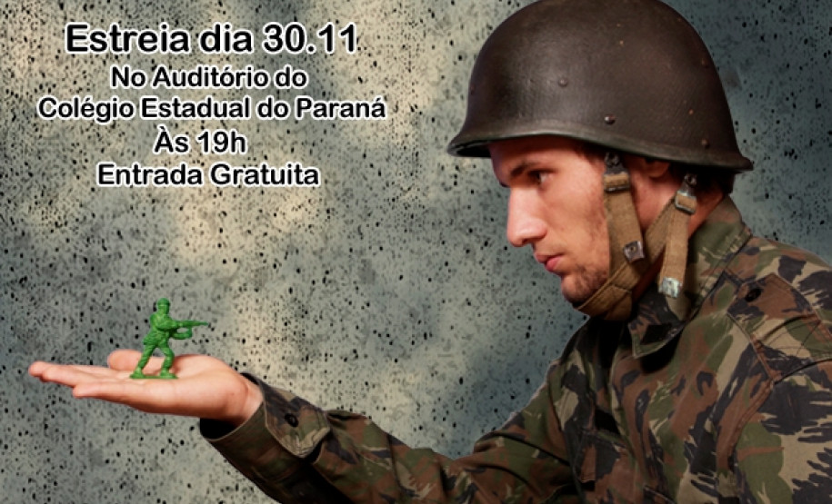 Alunos lançam curta-metragem de conclusão de curso O Colégio Estadual do Paraná exibe na sexta-feira (30), a partir das 19 horas, o curta-metragem feito pelos formandos no curso de Técnico em Produção de Áudio e Vídeo. “Jogos de Guerra” trata de uma inusitada sequência de embates de um soldado remanescente de uma batalha.