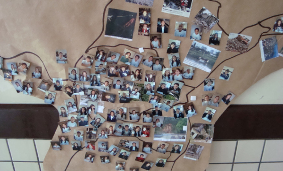 Mostra do Colégio Estadual Pedro Macedo apresentou cultura de vários países. Comunidade escolar ainda pôde visitar exposições dos alunos.