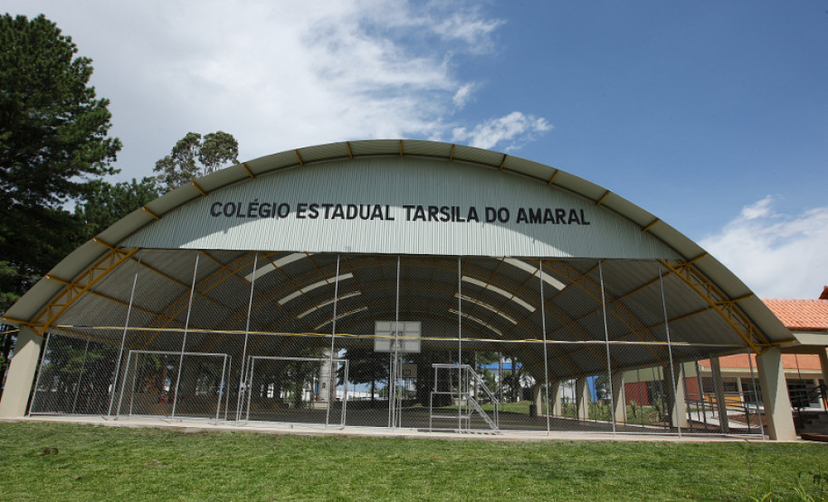 Colégio Estadual Tarsila do Amaral recebeu investimento de R$ 3,4 milhões do Governo do Estado.