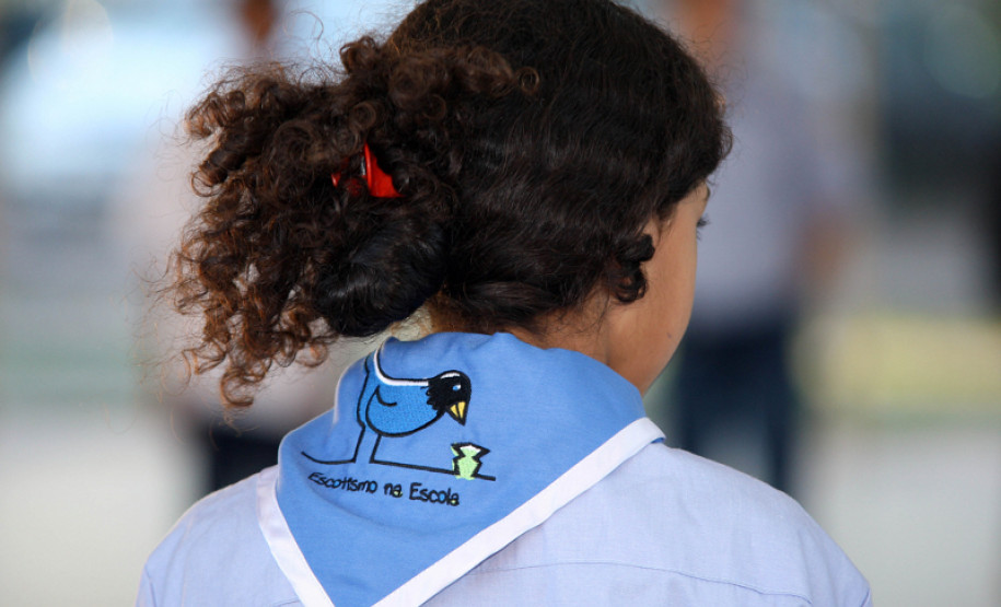 Escotismo no Colégio Estadual Manoel Ribas.