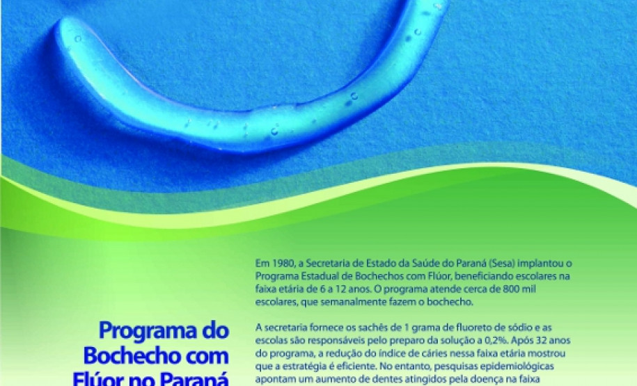 Programa de Bochecho com Flúor será ampliado