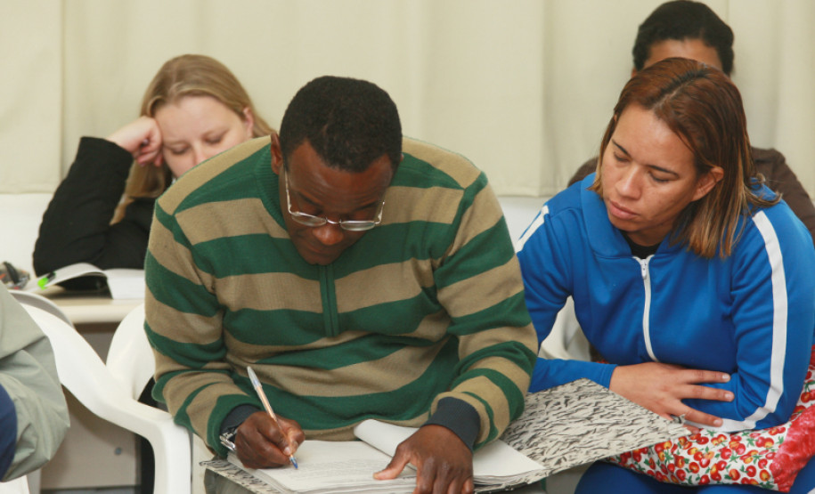 Semana pedagógica de fevereiro de 2011. Foto de arquivo.