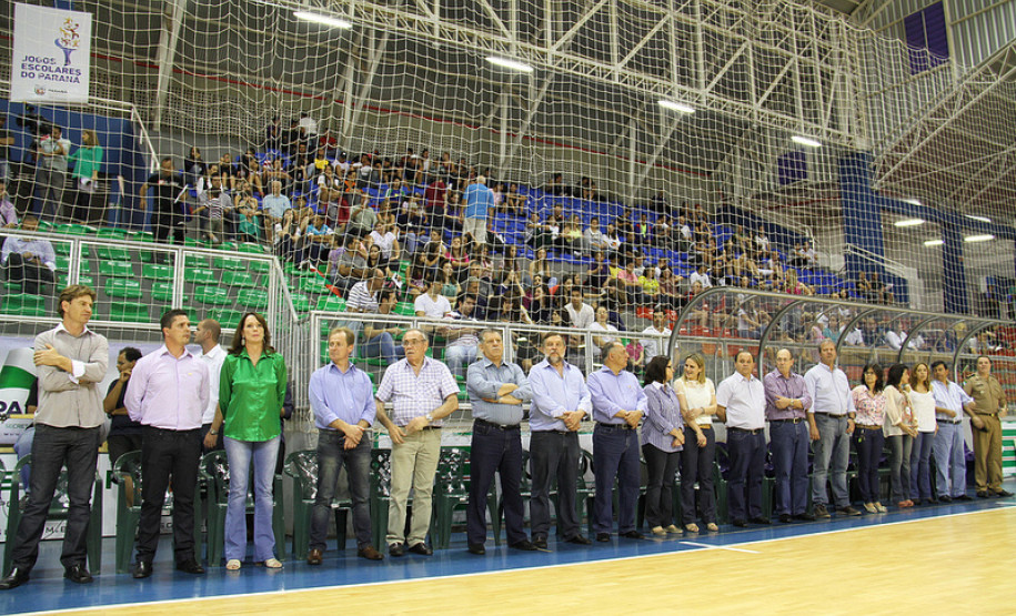 Abertura da Fase Final dos Jogos Escolares 2012.