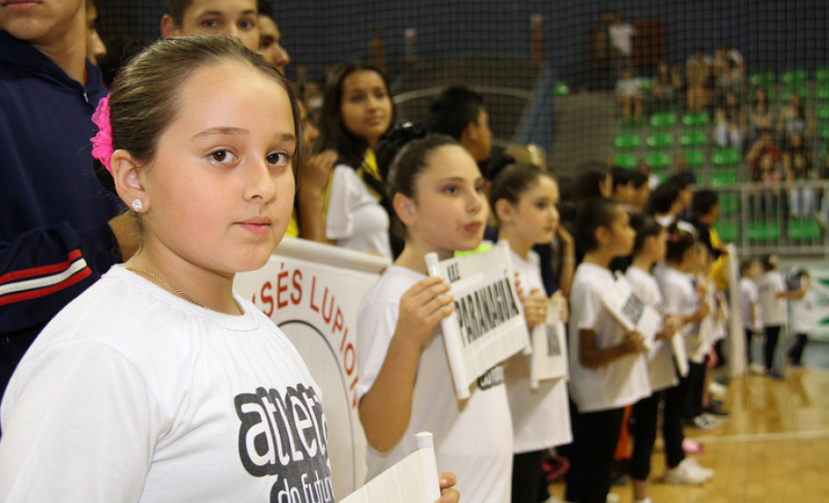 Abertura da Fase Final dos Jogos Escolares 2012.