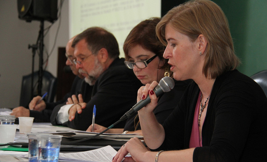 A reunião serve para orientar e planejar as conferências municipais e intermunicipais e a estadual que vão discutir o Plano Estadual de Educação. <br />
<br />
Veja mais fotos em: <a href=" http://www.flickr.com/photos/flavioarns/sets/72157632878236465/" target="_blank"> http://www.flickr.com/photos/flavioarns/</a>