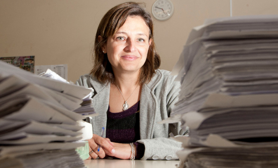 20-03-13 - Curitiba - Fabiana Campos Skrobot, diretora do Departamento de Educação e Trabalho.