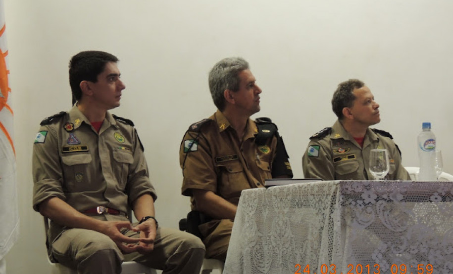Foi realizado na última semana de março, no Colégio Estadual de Campo Mourão, o Curso de capacitação da Brigada Escolar. O evento, que teve a presença dos soldados do Corpo de Bombeiros, capacitou 88 professores e diretores de escolas do Núcleo Regional de Educação (NRE) de Campo Mourão, além de instruir alunos em situações de emergência.