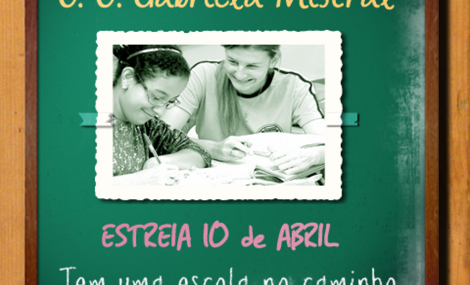 Episódio inédito do programa “Tem Uma Escola no Caminho” traz história do Colégio Gabriela Mistral e discussão sobre formação de alunos.