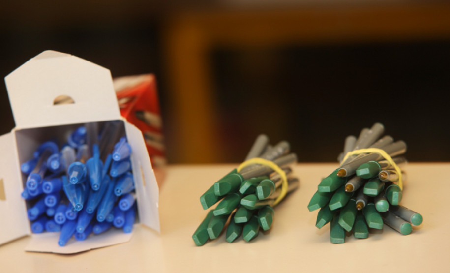 Material de escritório.