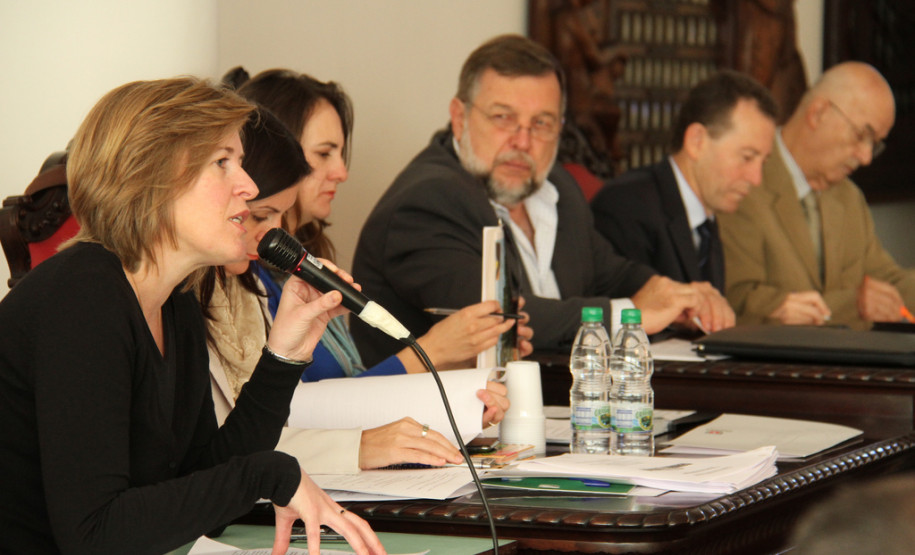 Reunião do Fórum definiu regras para novos integrantes e apresentou uma prévia de sua página oficial na internet. Conferências começam em maio.<br />
<br />
Veja mais fotos em: <a href=" http://www.flickr.com/photos/flavioarns/sets/72157633260585666/" target="_blank"> http://www.flickr.com/photos/flavioarns/</a>