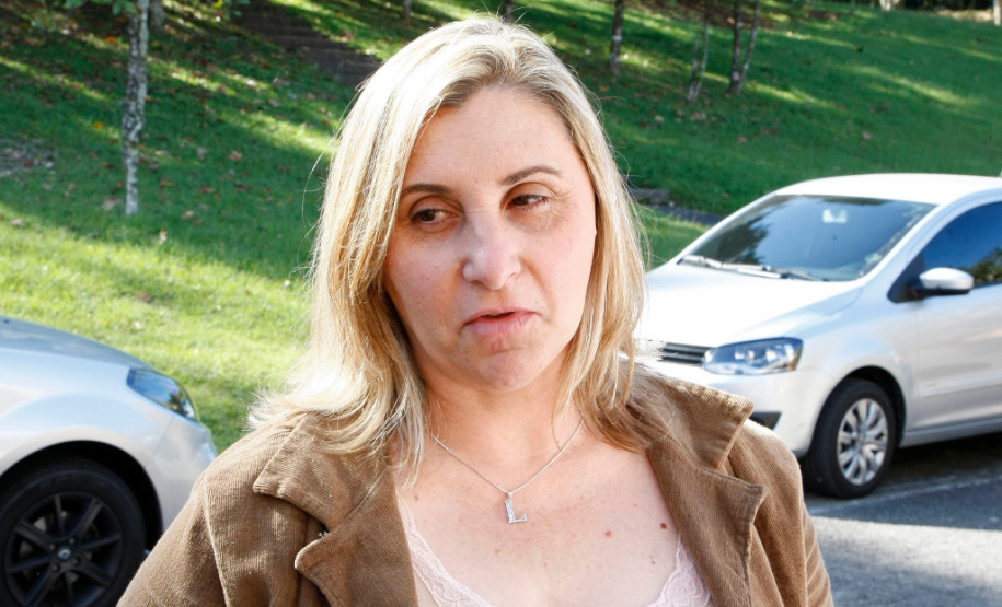 Curitiba - 16-04-13 - Evento de articulação entre nucleos e gestores municipais de educação, na foto Loireci Dalmolim de Oliveira, secretária municipal de educação de Piraquara.